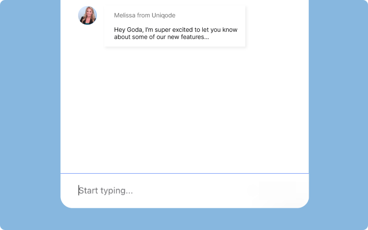 Chat widget icons
